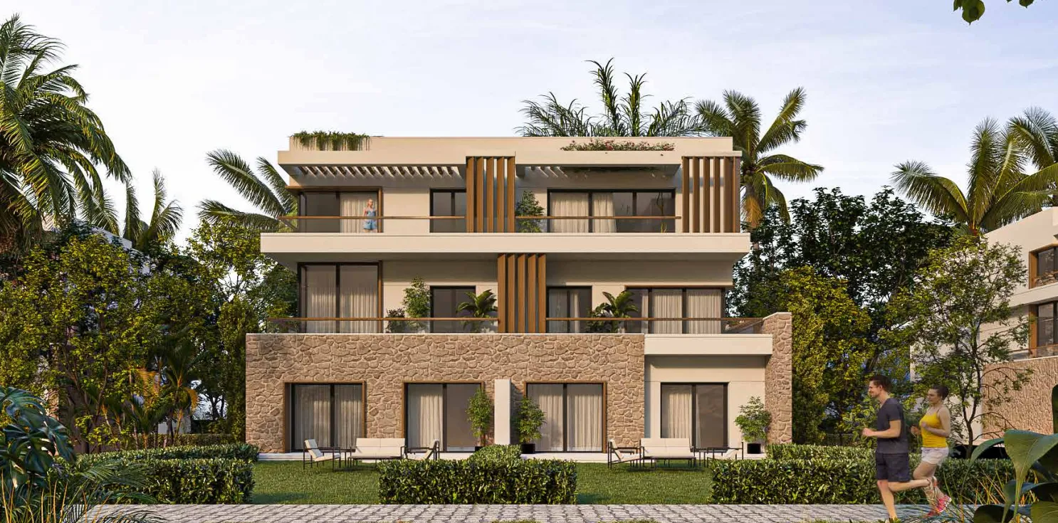 Chalet for sale in Telal Sokhna in Ain Sokhna of 134 m² with 3 bedrooms