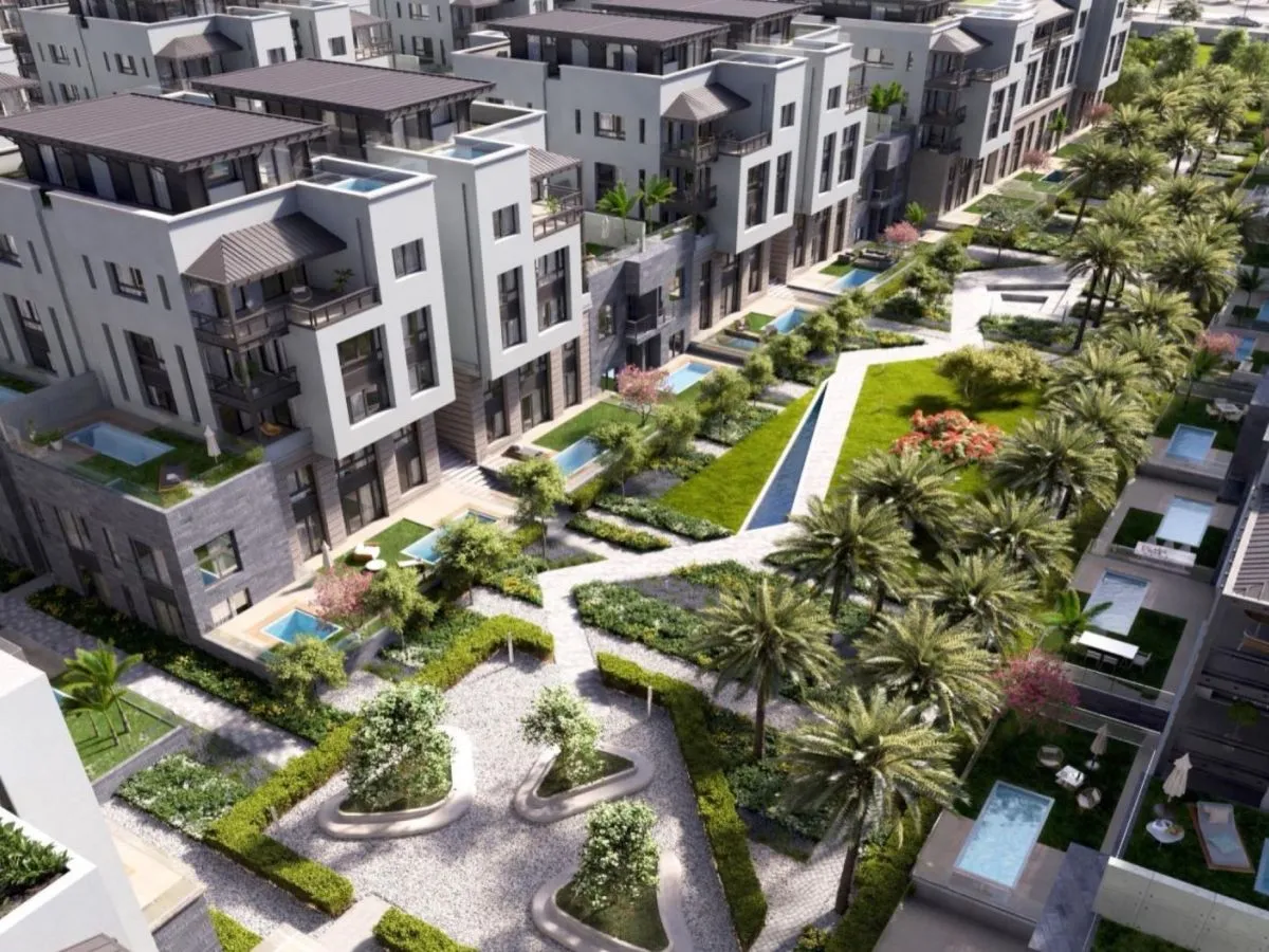 Apartment for sale in Trio in New Cairo of 130 m² with 2 bedrooms