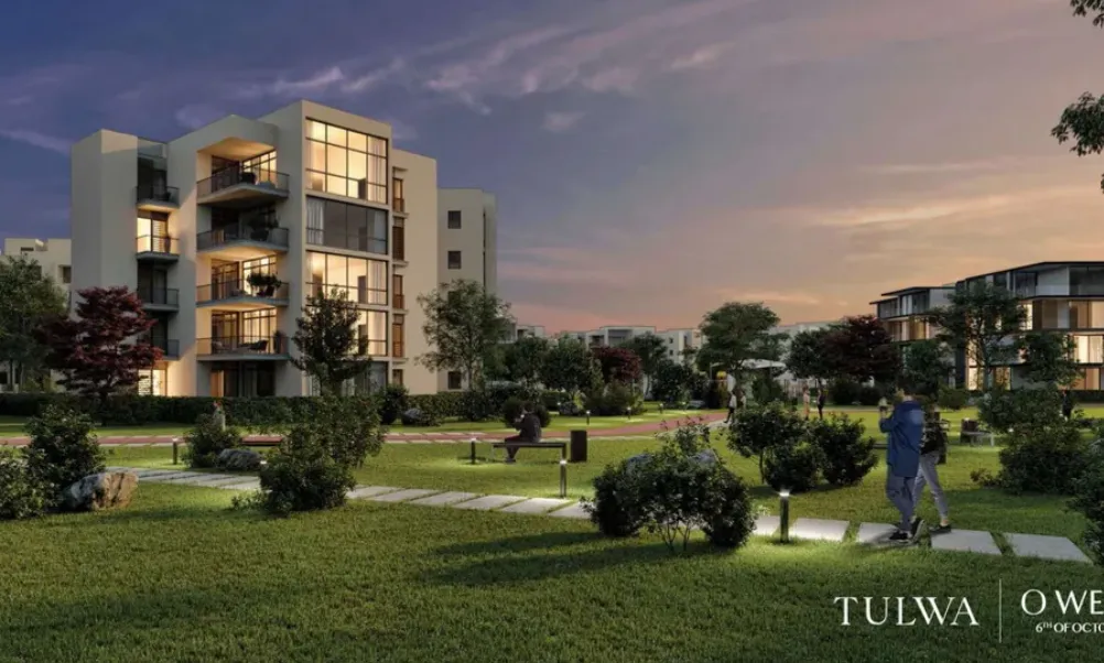 Apartment for sale in O West Orascom in October Gardens of 161 m² with 2 bedrooms