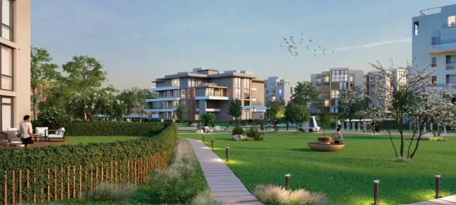 Apartment for sale in O West Orascom in October Gardens of 161 m² with 2 bedrooms