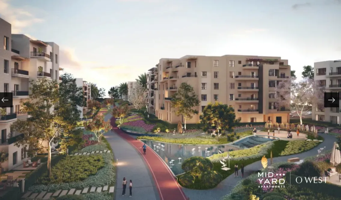Apartment for sale in O West Orascom in October Gardens of 150 m² with 2 bedrooms