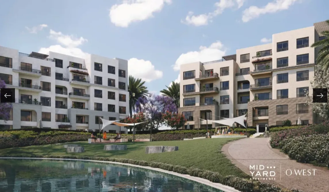 Apartment for sale in O West Orascom in October Gardens of 150 m² with 2 bedrooms