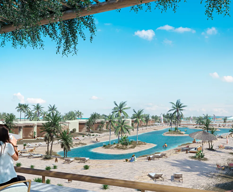Chalet for sale in Hacienda Waters in Ras El Hekma of 172 m² with 3 bedrooms