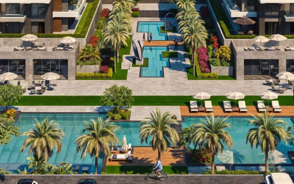 Apartment for sale in Patio Vida in 6th settlement of 168 m² with 3 bedrooms