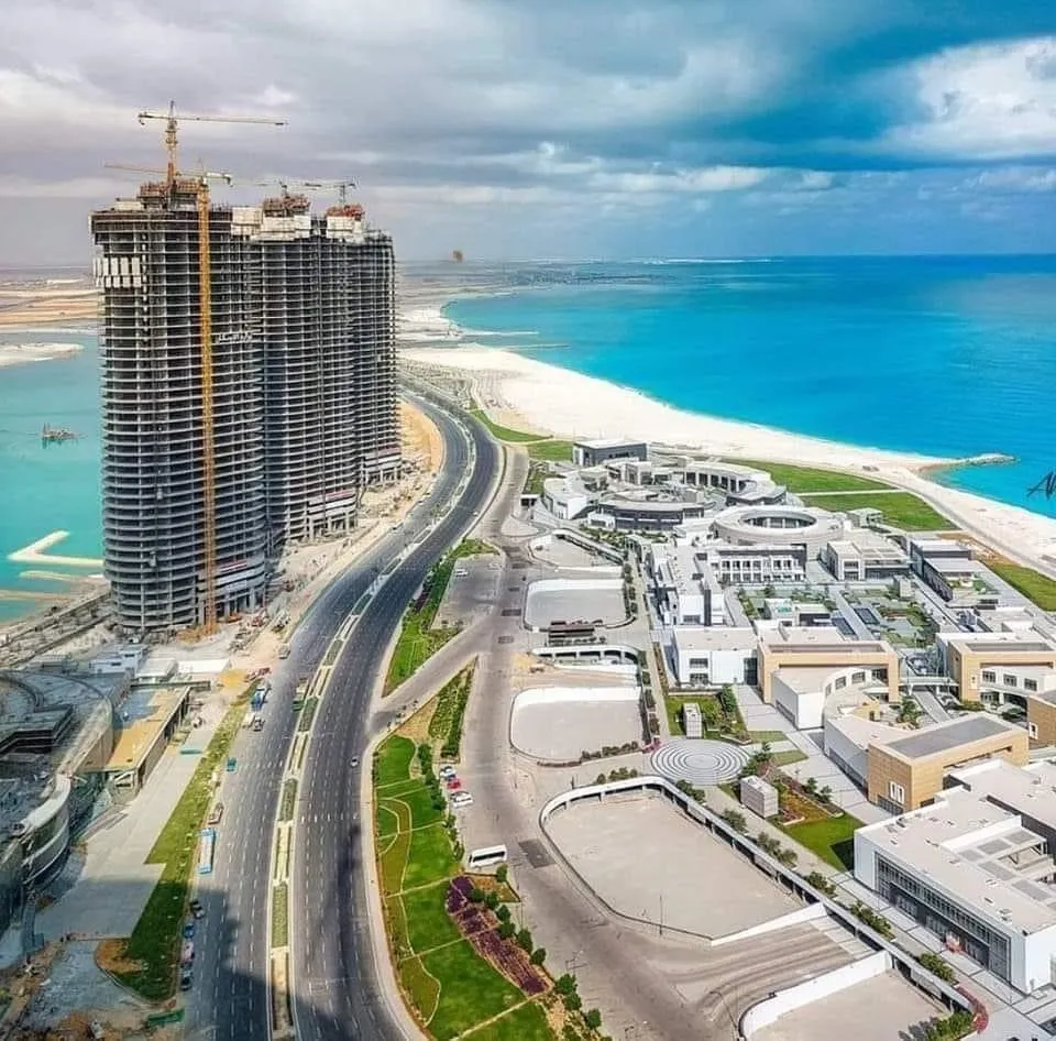 Apartment for sale in North Edge New Alamein in Al Alamein of 182 m² with 2 bedrooms