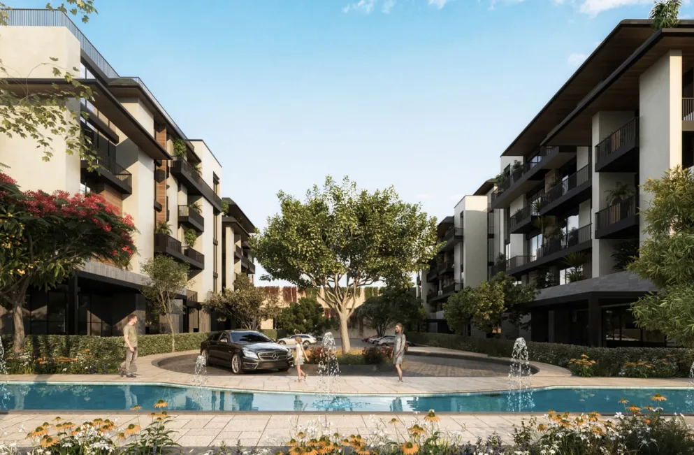 Apartment for sale in Stone Park in New Cairo of 129 m² with 2 bedrooms