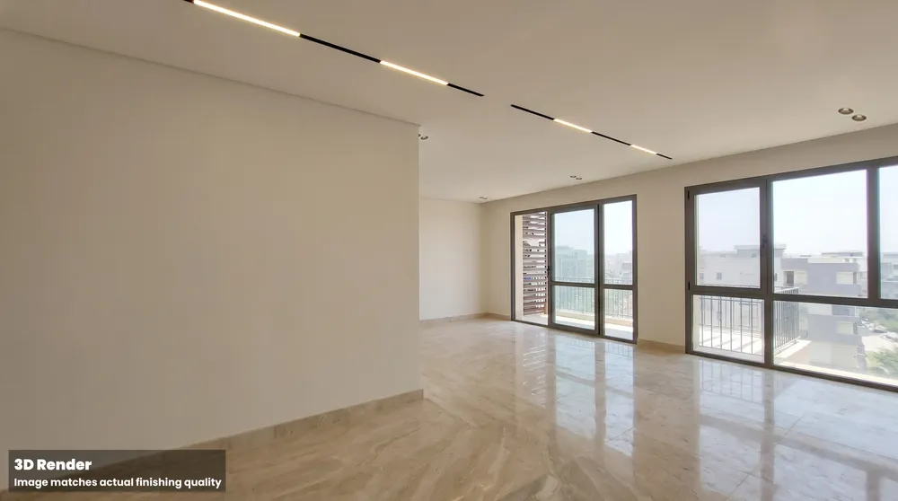 Apartment for sale in Eastown Residence in New Cairo of 189 m² with 4 bedrooms