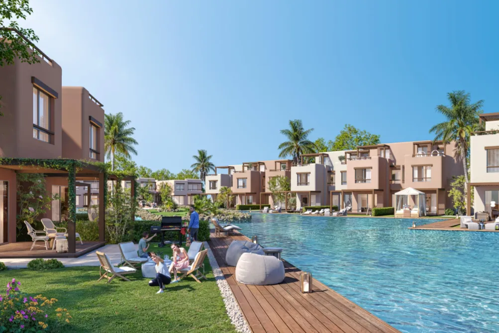 Chalet for sale in Hacienda Blue in Al Dabaa of 116 m² with 3 bedrooms