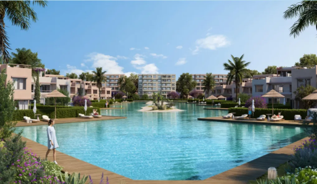 Chalet for sale in Hacienda Blue in Al Dabaa of 116 m² with 3 bedrooms