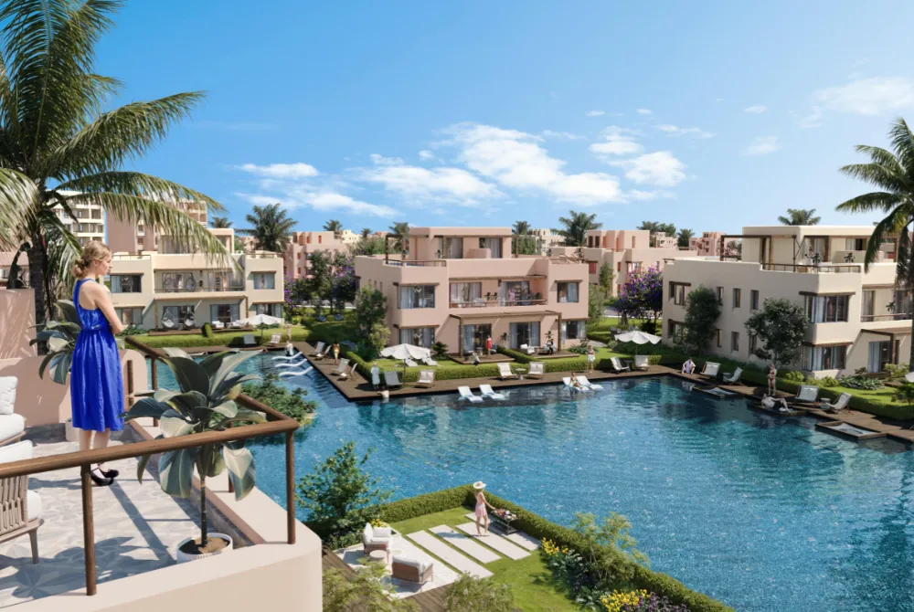 Chalet for sale in Hacienda Blue in Al Dabaa of 116 m² with 3 bedrooms