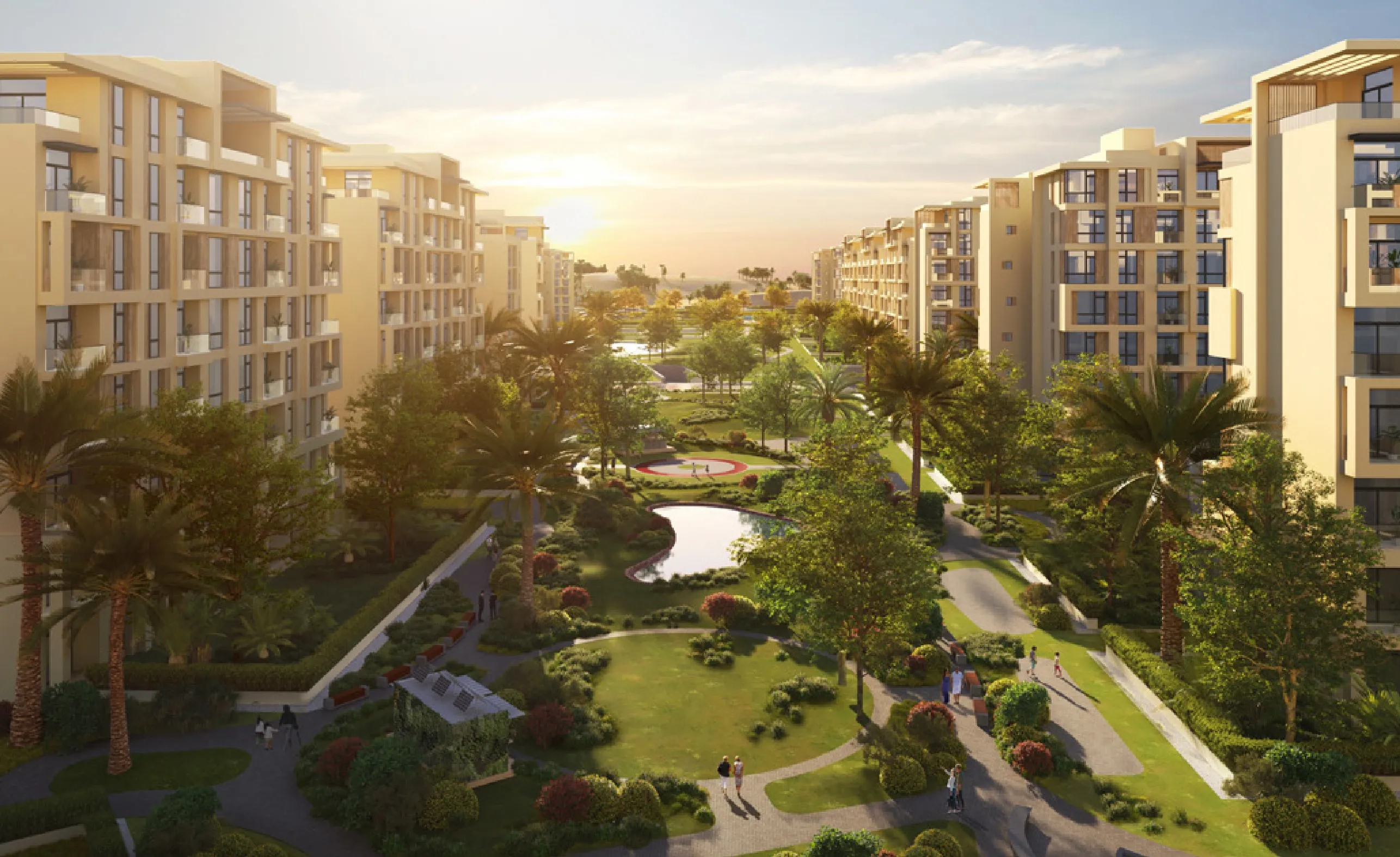 Apartment for sale in City Gate in New Cairo of 177 m² with 3 bedrooms