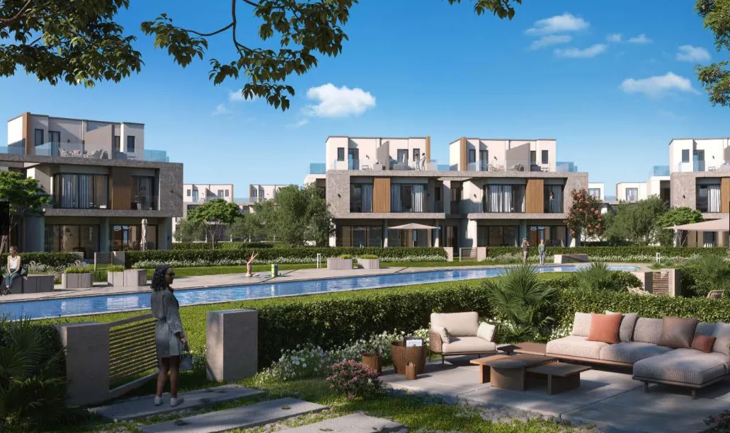 Twinhouse for sale in Vinci in New Capital City of 316 m² with 4 bedrooms