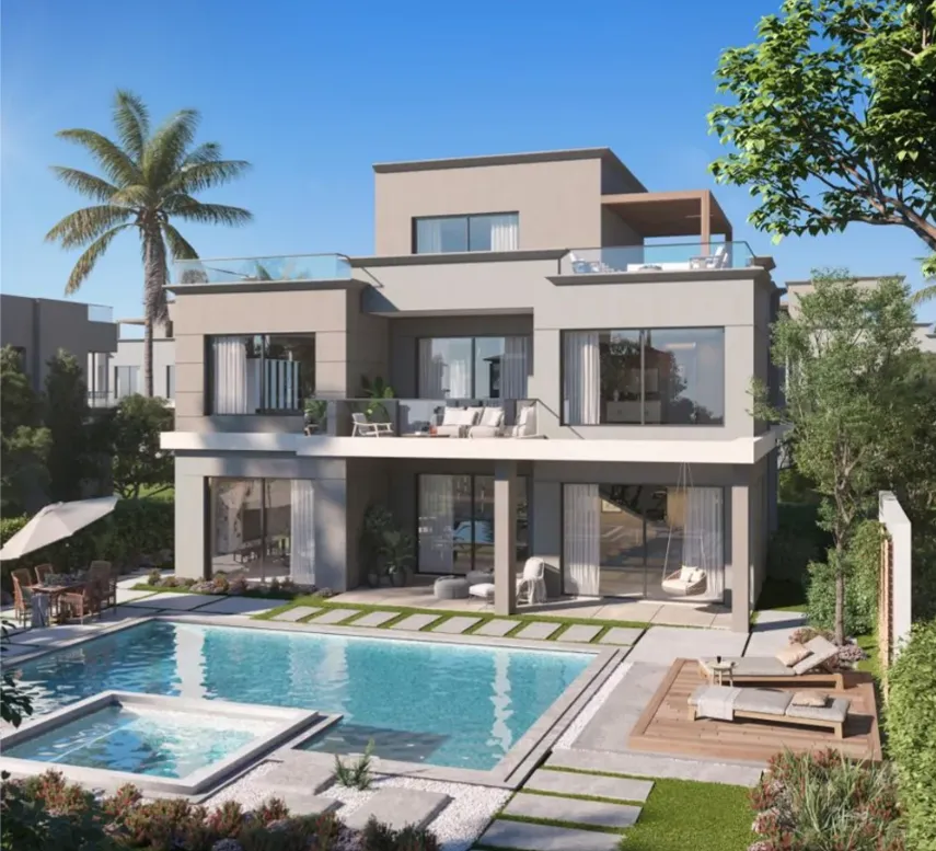 Villa for sale in Badya in October Gardens of 205 m² with 3 bedrooms