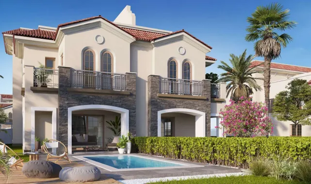Twinhouse for sale in Al Maqsad in New Capital City of 424 m² with 4 bedrooms