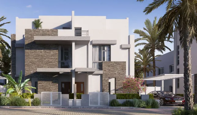 Twinhouse for sale in Al Maqsad in New Capital City of 424 m² with 4 bedrooms
