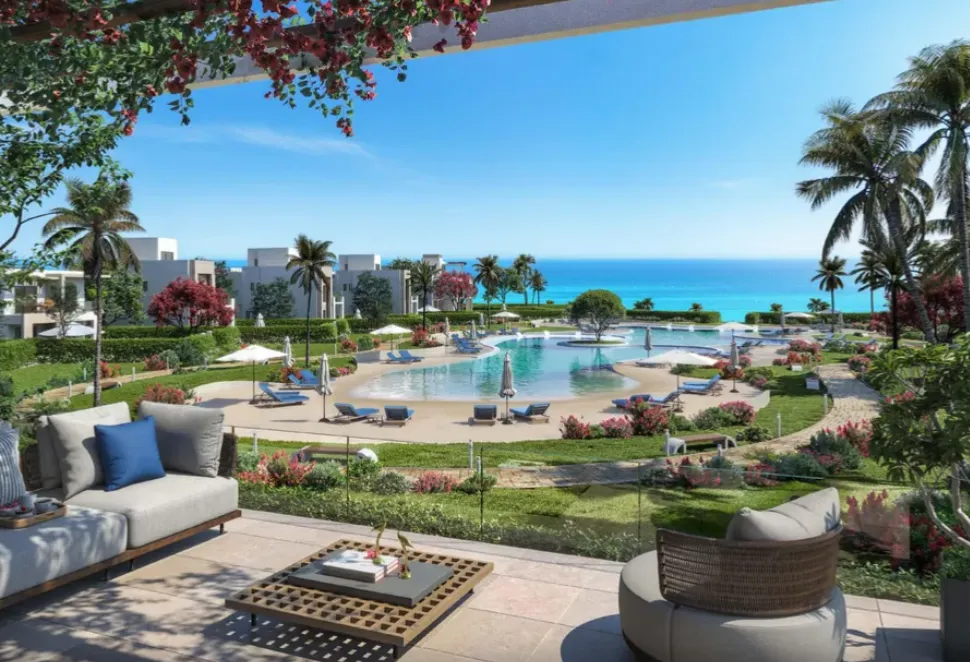 Chalet for sale in Hyde Park North - Seashore in Ras El Hekma of 65 m² with 1 bedrooms