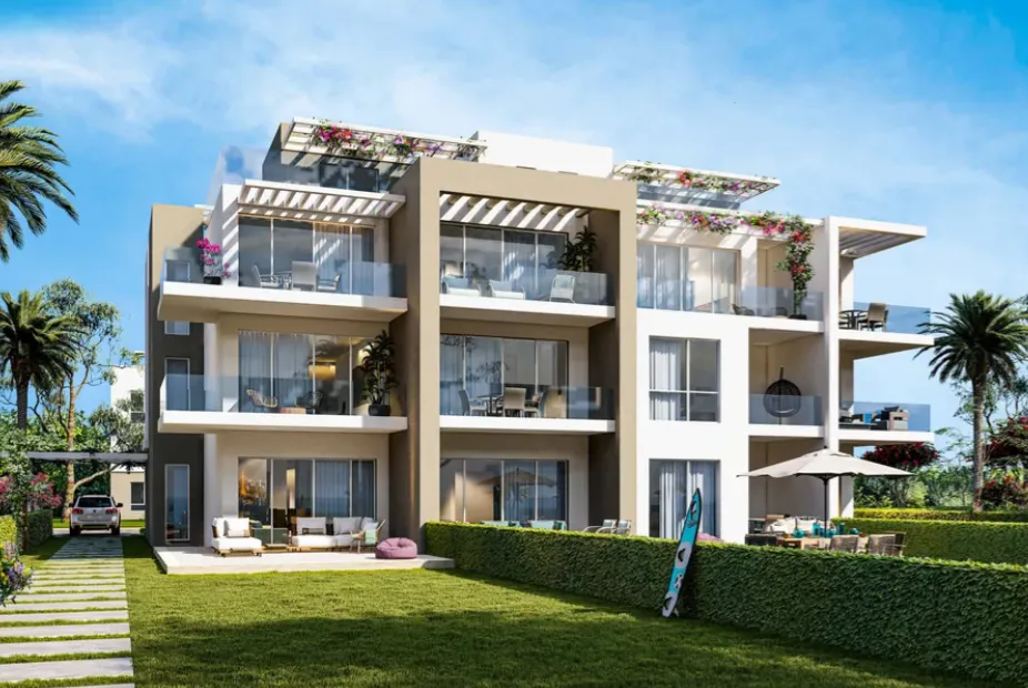 Chalet for sale in Hyde Park North - Seashore in Ras El Hekma of 65 m² with 1 bedrooms