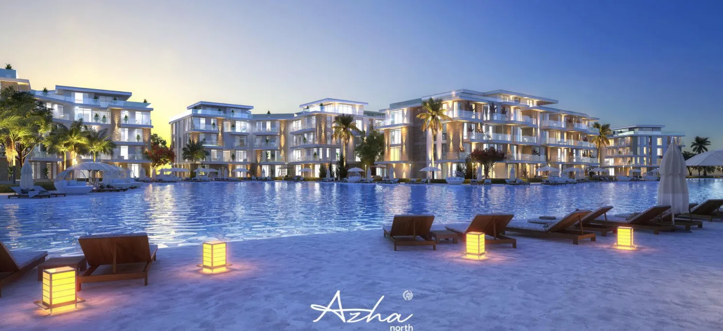 Chalet for sale in Azha North Coast in Ras El Hekma of 164 m² with 2 bedrooms