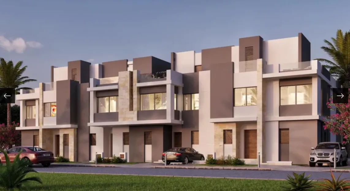 Townhouse for sale in Tawny in 6th of October City of 208 m² with 3 bedrooms