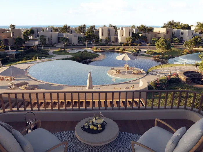 Apartment for sale in O West Orascom in October Gardens of 147 m² with 3 bedrooms