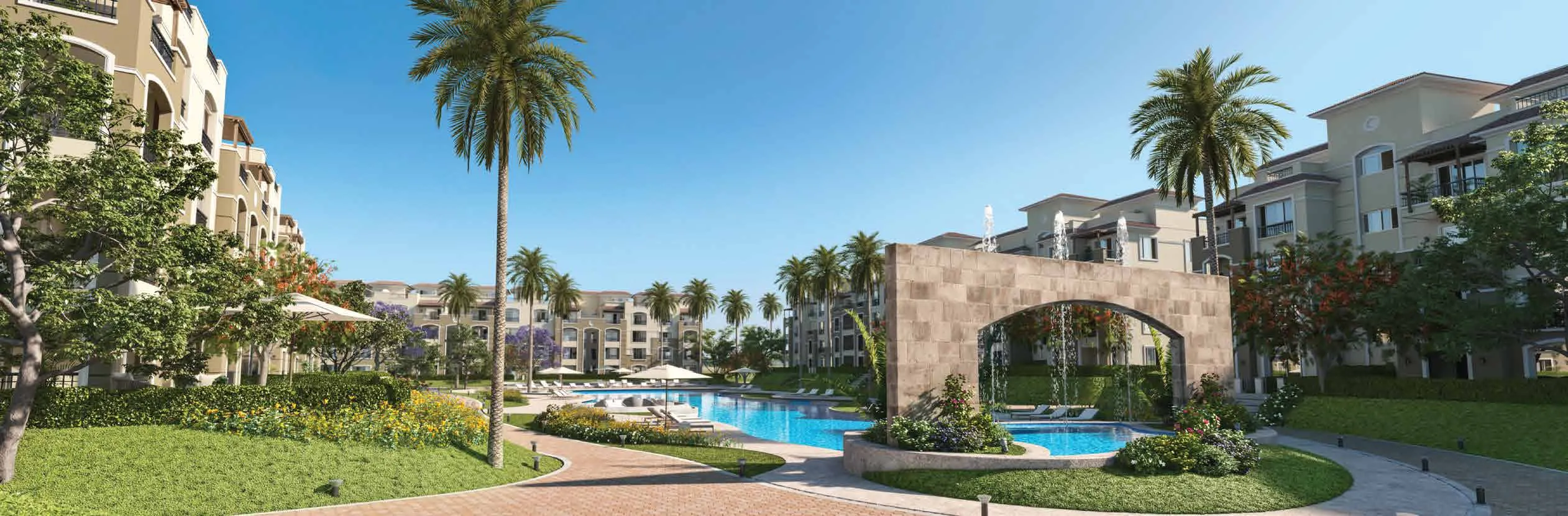 Apartment for sale in Stone Residence in New Cairo of 140 m² with 2 bedrooms