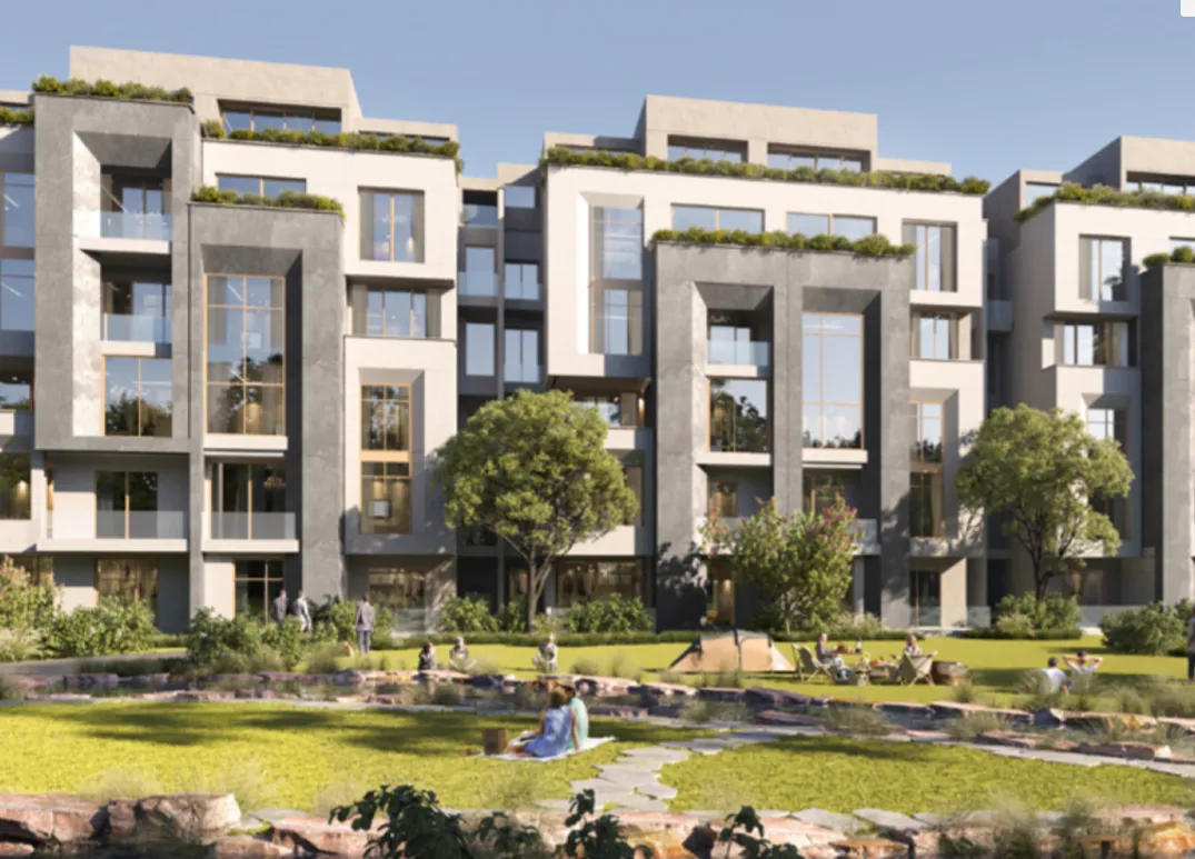 Apartment for sale in The Brooks in New Cairo of 116 m² with 2 bedrooms