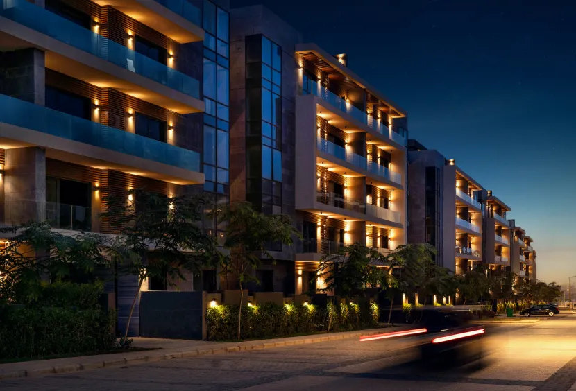 Apartment for sale in El Patio Oro in New Cairo of 164 m² with 3 bedrooms