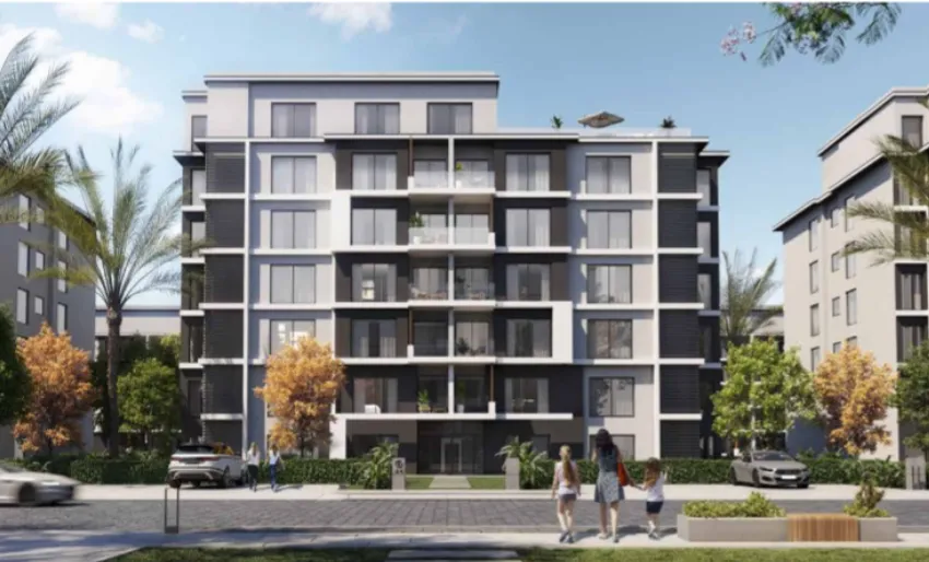 Apartment for sale in Creektown in New Cairo of 72 m² with 1 bedrooms