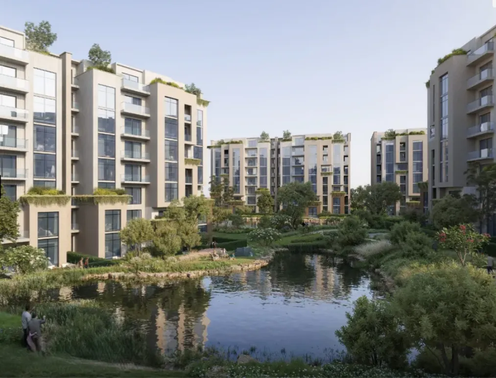 Apartment for sale in Ivoire West in El Sheikh Zayed of 112 m² with 2 bedrooms