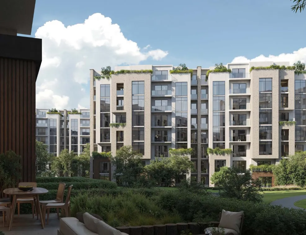 Apartment for sale in Ivoire West in El Sheikh Zayed of 112 m² with 2 bedrooms
