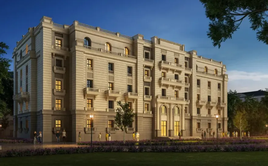 Apartment for sale in New Garden City in New Capital City of 156 m² with 2 bedrooms