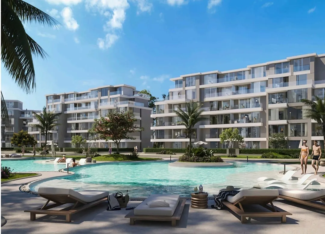 Chalet for sale in Hyde Park North - Seashore in Ras El Hekma of 67 m² with 1 bedrooms