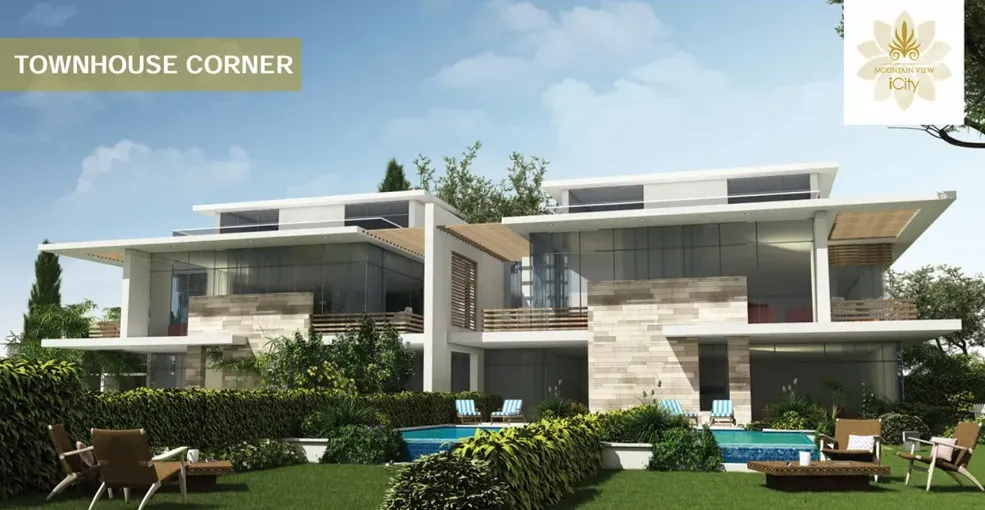 Townhouse for sale in Mountain View ICity New Cairo in New Cairo of 210 m² with 3 bedrooms