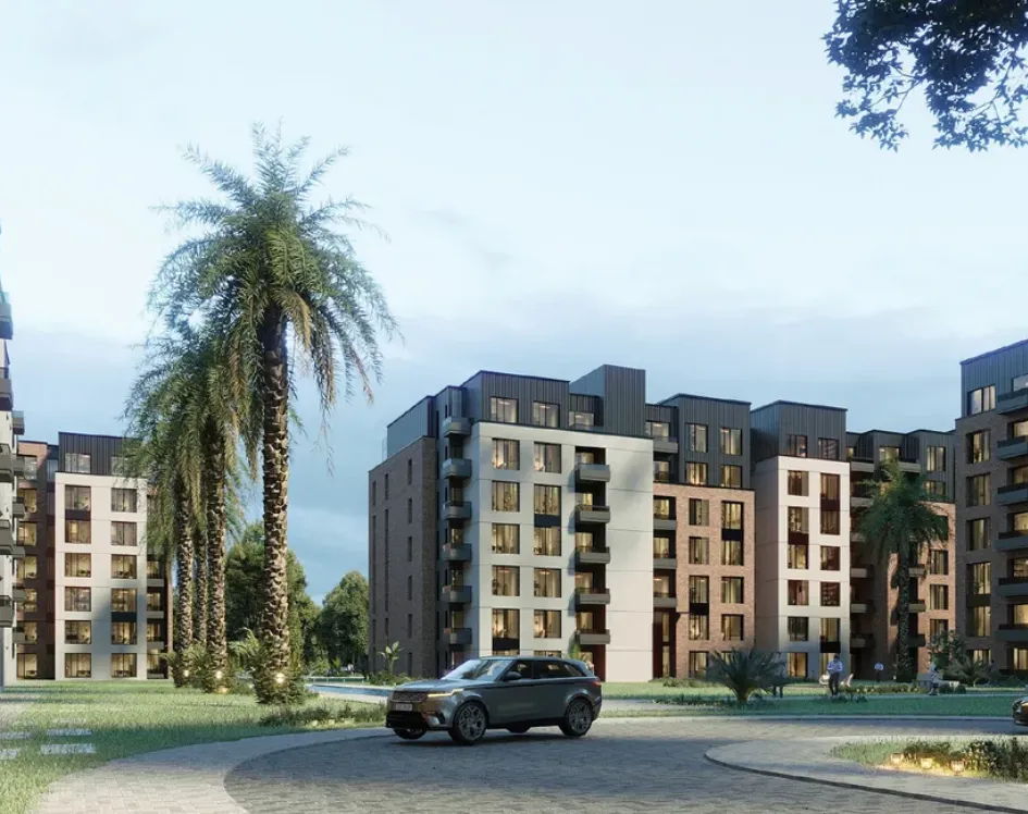 Apartment for sale in Garnet in New Cairo of 68 m² with 1 bedrooms