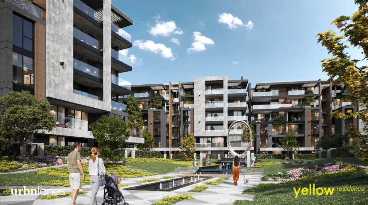 Apartment for sale in Yellow Residence in New Cairo of 180 m² with 3 bedrooms