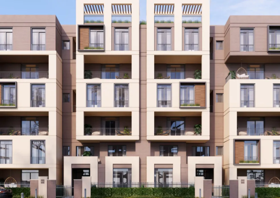 Apartment for sale in Sarai in New Cairo of 81 m² with 2 bedrooms