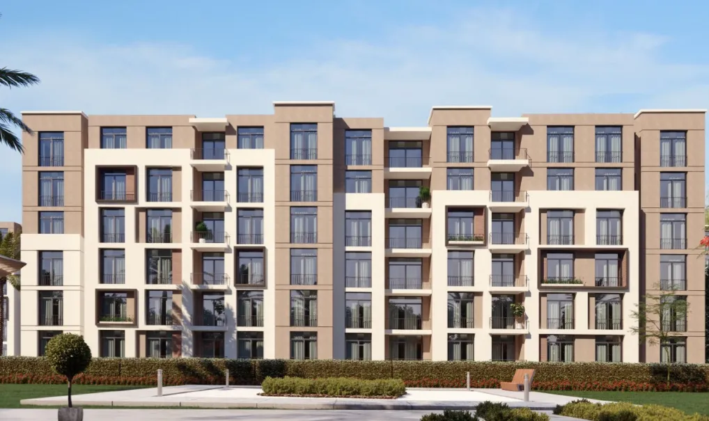 Apartment for sale in Sarai in New Cairo of 81 m² with 2 bedrooms