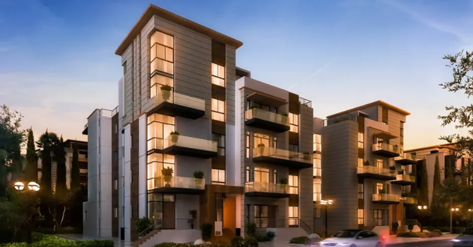Apartment for sale in La Fontaine Province in New Cairo of 214 m² with 4 bedrooms