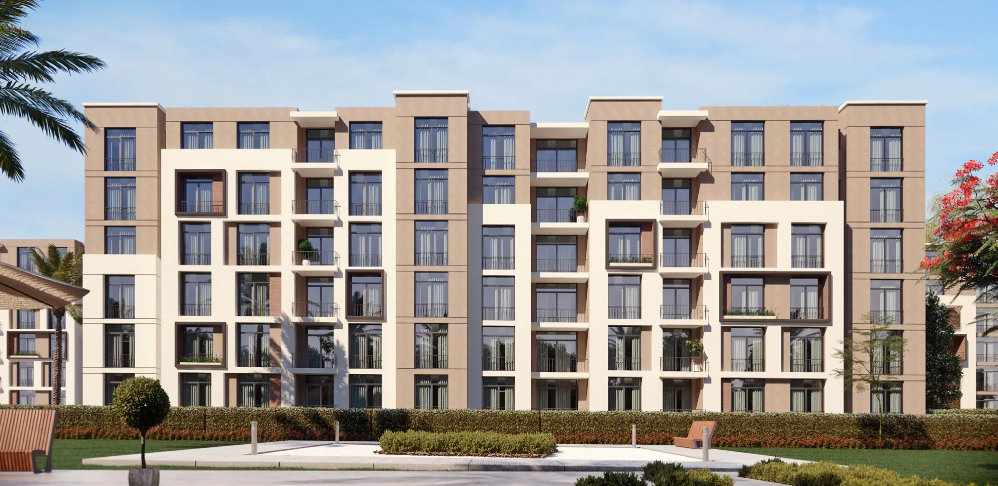 Apartment for sale in Sarai in New Cairo of 165 m² with 3 bedrooms