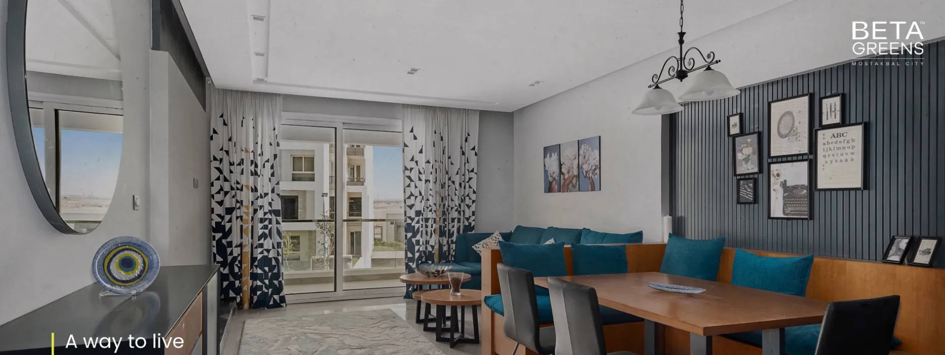 Apartment for sale in Beta Greens in Mostakbal City of 125 m² with 2 bedrooms