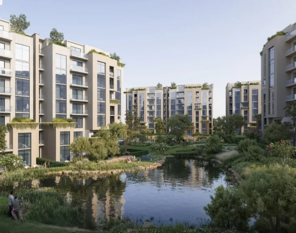 Apartment for sale in Ivoire West in El Sheikh Zayed of 121 m² with 2 bedrooms