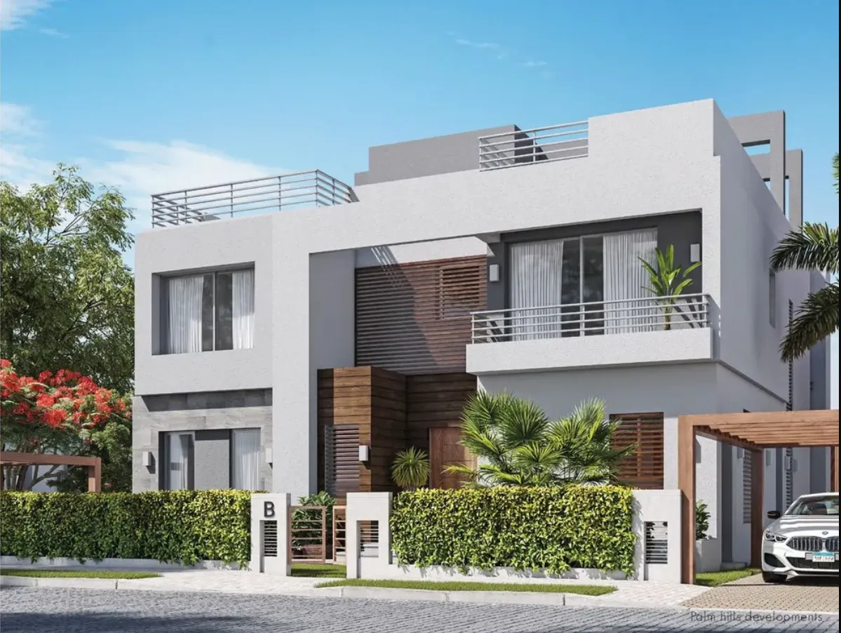 Twinhouse for sale in The Crown in 6th of October City of 405 m² with 4 bedrooms
