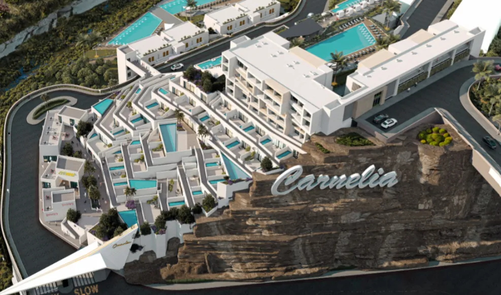 Apartment for sale in Carnelia in Ain Sokhna of 110 m² with 2 bedrooms