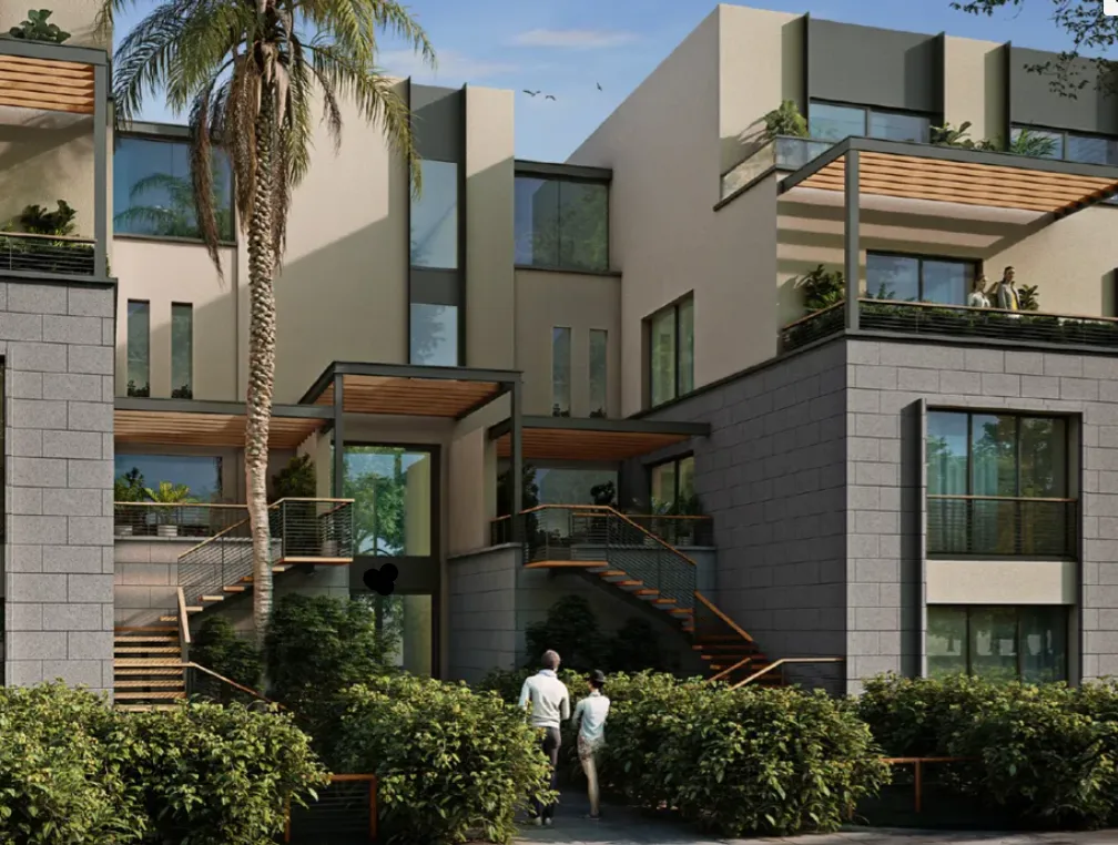 Twinhouse for sale in Garden Lakes in 6th of October City of 242 m² with 3 bedrooms