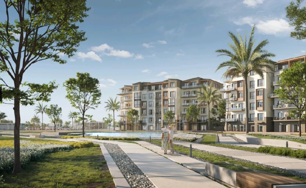 Studio for sale in Hyde Park in 6th settlement of 83 m² with 1 bedrooms