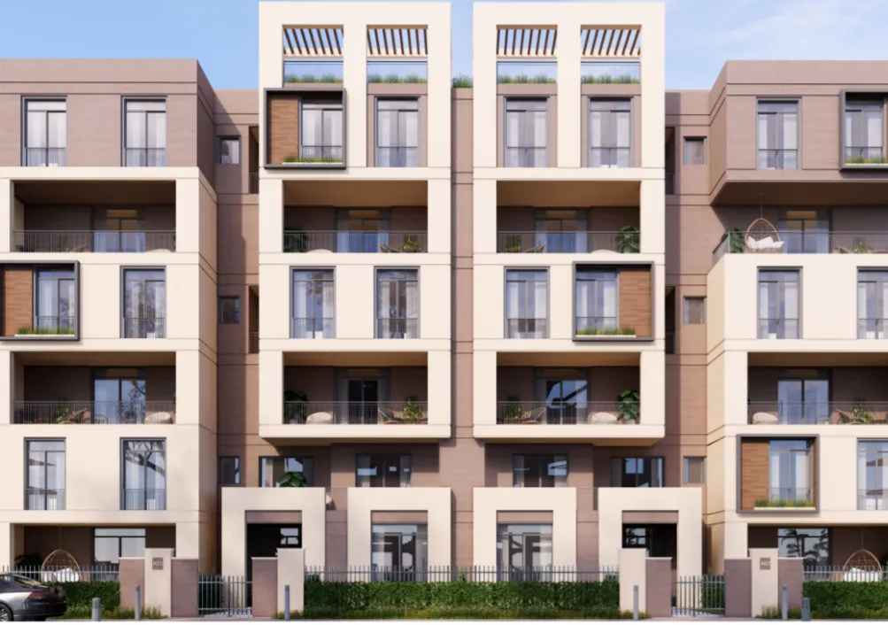 Apartment for sale in Sarai in New Cairo of 113 m² with 2 bedrooms