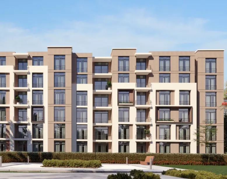 Apartment for sale in Sarai in New Cairo of 113 m² with 2 bedrooms
