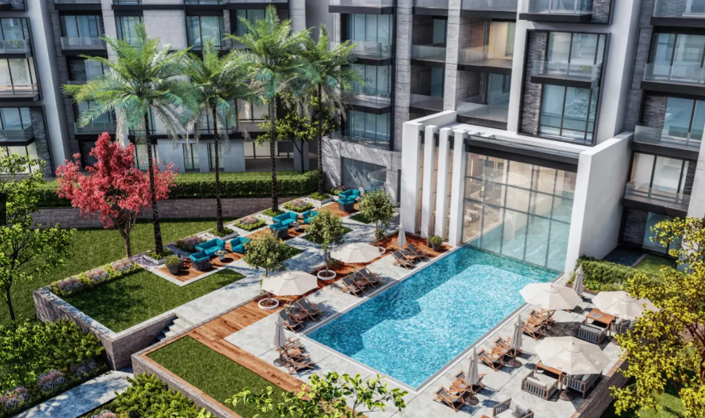 Duplex for sale in Swanlake Residences in New Cairo of 328 m² with 4 bedrooms