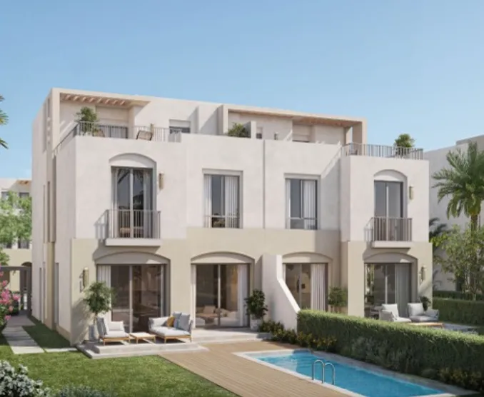 Twinhouse for sale in City Gate in New Cairo of 236 m² with 4 bedrooms