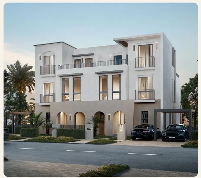 Twinhouse for sale in City Gate in New Cairo of 236 m² with 4 bedrooms